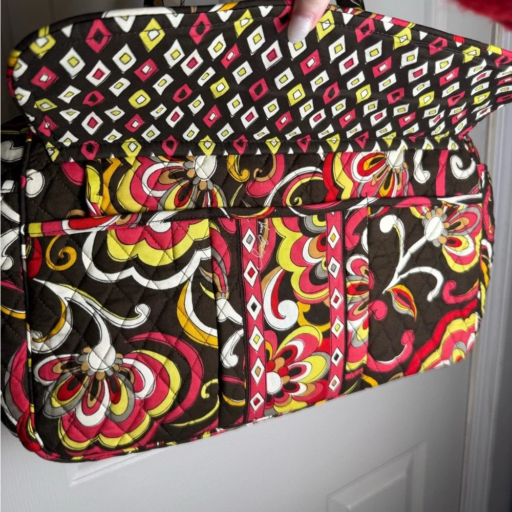 NWT Vera Bradley Puccini Baby Bag Diaper Bag w/ Changing Pad